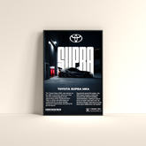 Toyota Supra MK4 – Timeless Speed Poster